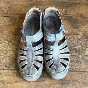 PAR / BY Blondo Fisherman Sandals 7.5 Narrow